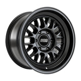 BBS TS-C 17x9in - 6x139.7 - 106.1 CB - ET0 - Satin Black Wheel