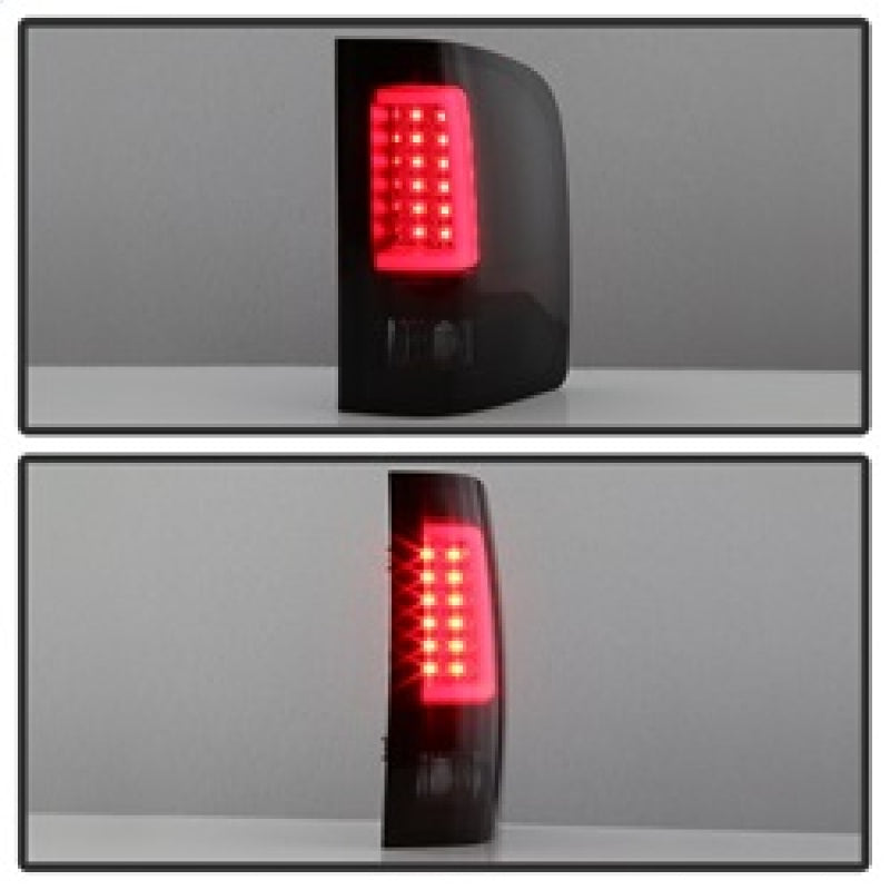SPYDER 5084095 FITS: 07-13 Silverado (Will Not Work w/2010 921 Bulb)V3 Tail Lights Blk Smk ALT-YD-CS07V3-LBLED-BSM Tail Lights