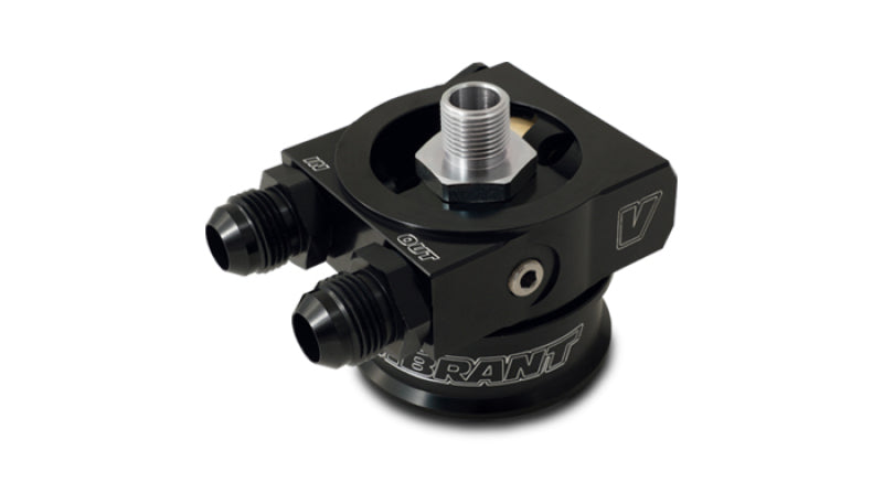 Vibrant 17060 FITS: Thermostatic Oil Cooler Sandwich Adapter w/Spacer Oil Line Kits