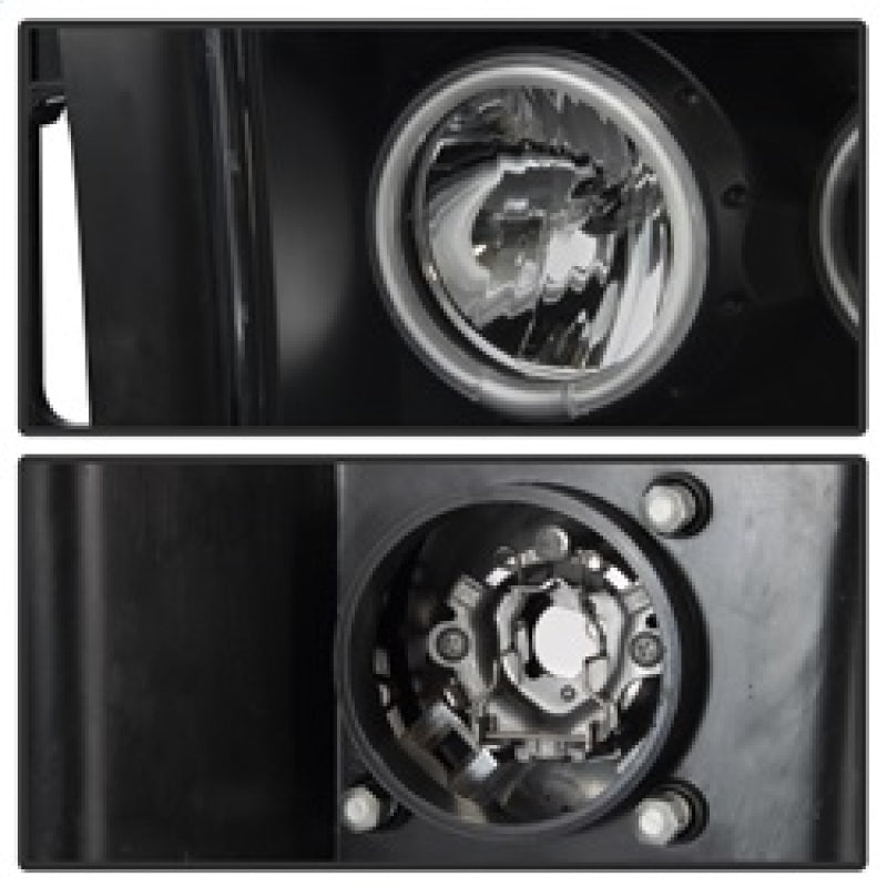 SPYDER 5009951 FITS: Dodge Ram 1500 02-05 03-05 Projector Headlights CCFL Halo LED Blk PRO-YD-DR02-CCFL-BK Headlights