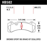 Hawk Brembo Caliper Family M Blue 9012 Race Brake Pads