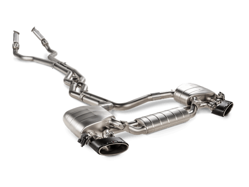 Akrapovic L-AU/SS/6 FITS: 2020 Audi RS6 Avant/RS7 Sportback (C8) Link-Pipe Set (SS) (Does Not Fit DP/L-AU/SS/1) Connecting Pipes