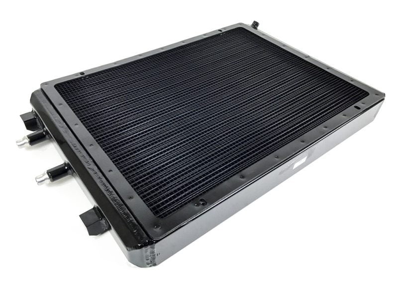 CSF 8075V FITS: 2014+ BMW M3/M4 (F8X) Front Mount Heat Exchanger w/Rock Guard Black Radiators