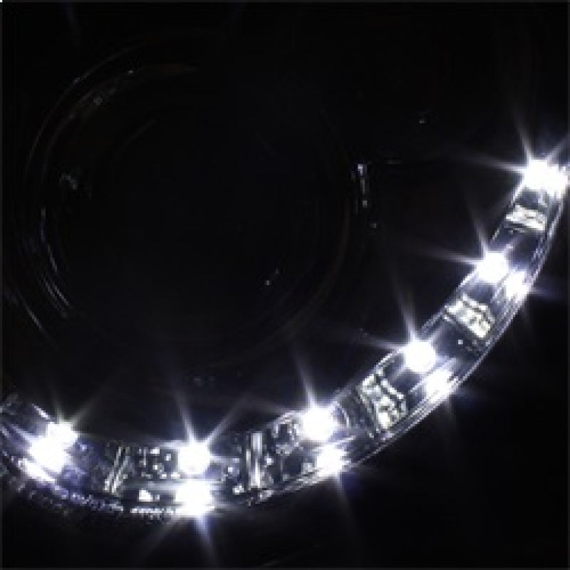 SPYDER 5038029 FITS: Mercedes Benz CLK 03-09 Projector Halogen Model- LED Halo DRL Chrm PRO-YD-MBCLK03-DRL-C Headlights