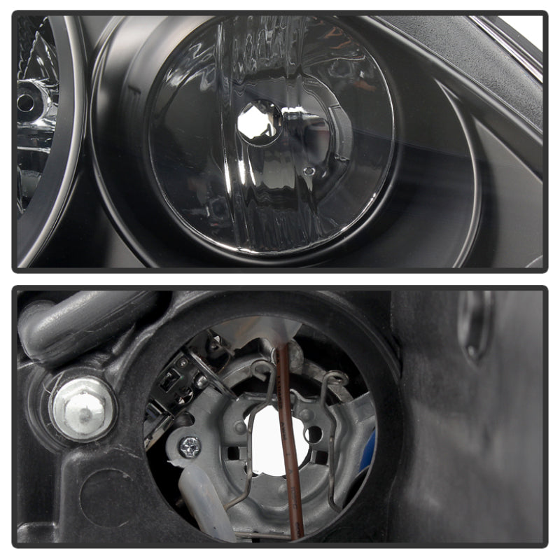 SPYDER 5080967 FITS: Porsche Cayenne 03-06 Projector Xenon/HID Model- DRL LED Blk PRO-YD-PCAY03-HID-DRL-BK Headlights