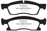 EBC DP62136 FITS: 13+ Dodge Durango 5.7 Greenstuff Front Brake Pads Brake Pads Performance