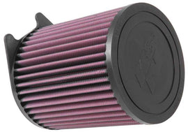 K&N Engineering E-0661 FITS:K&N Replacement Round Straight Air Filter for 14-15 Mercedes Benz A45/CLA45/GLA45 AMG 2.0L Air Filters Drop In