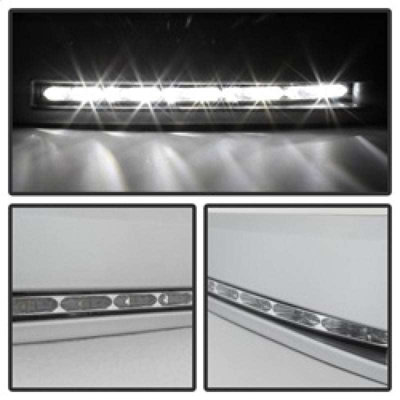 SPYDER 5077738 FITS: Toyota Tundra 07-13 Daytime LED Running Lights wo/switch Silver FL-DRL-TTU07-SIL Daytime Running Lights