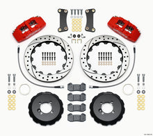 Load image into Gallery viewer, Wilwood 140-13062-DR FITS: Dynapro 6 Front Hat Kit 12.88in Drilled Red 2002-Up Mini Cooper w/ Lines Big Brake Kits