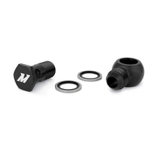 Load image into Gallery viewer, Mishimoto MMBB-10ANBK FITS: M20 x -10AN Black Banjo Fitting w/ Bolt Fittings