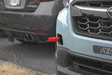PERRIN 22-25 Subaru WRX / 18-23 Crosstrek / 20-25 OBXT / 17-23 Impreza Tow Hook Kit (Front) - Red