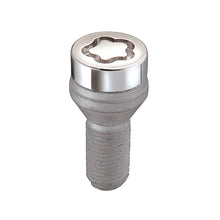Load image into Gallery viewer, McGard 27000 FITS: Wheel Lock Bolt Set 4pk. (Cone Seat) M14X1.5 / 19mm Hex / 31.0mm Shank Length Chrome Wheel Bolts