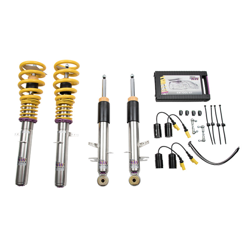 KW 352200AM FITS: Coilover Kit V3 BMW X5 (F15) w/ Rear Air w/ EDC Bundle Coilovers