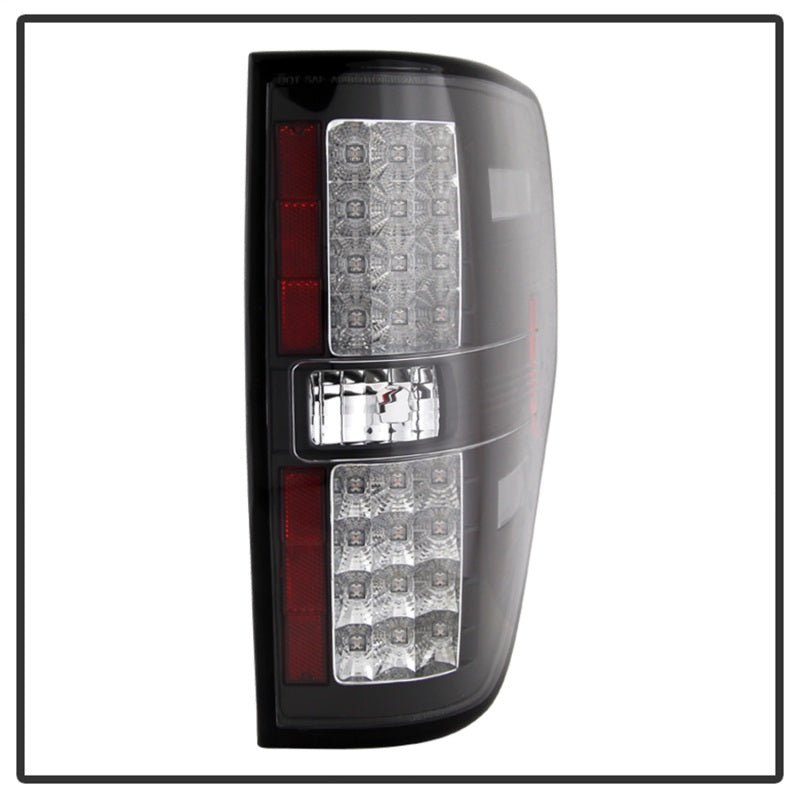 SPYDER 5008374 FITS: Ford F150 09-14 LED Tail Lights Black ALT-YD-FF15009-LED-BK Tail Lights