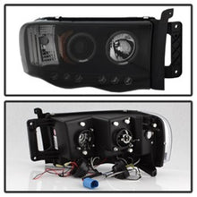 Load image into Gallery viewer, SPYDER 5078384 FITS: Dodge Ram 1500 02-05 03-05 Projector Headlights LED Halo LED Blk Smke PRO-YD-DR02-HL-BSM Headlights