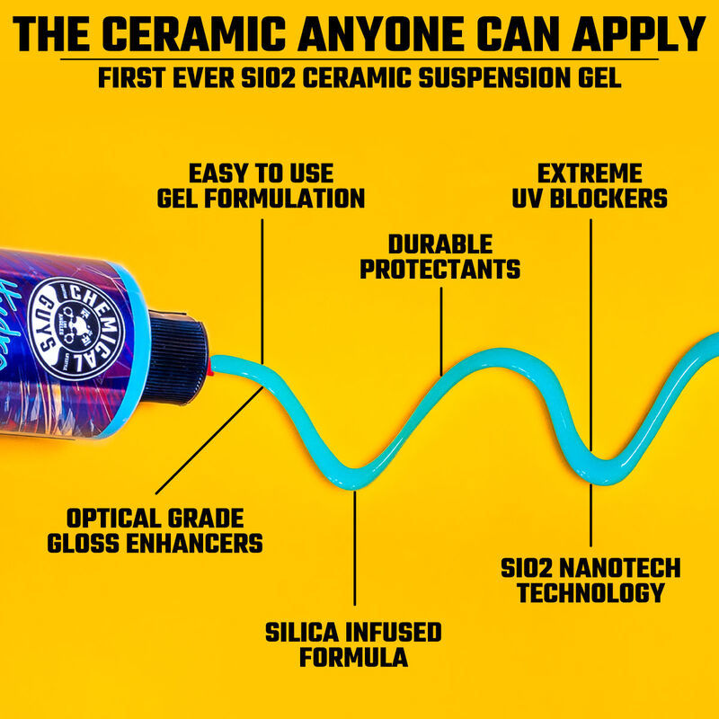 Chemical Guys WAC22916 FITS: HydroSlick SiO2 Ceramic Wax 16oz Car Waxes