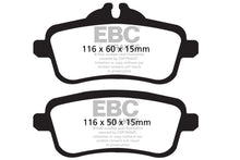Load image into Gallery viewer, EBC UD1630 FITS: 13-16 Mercedes-Benz GL350 3.0 TD Ultimax2 Rear Brake Pads Brake Pads OE