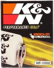 Load image into Gallery viewer, K&amp;N Engineering HP-1002 FITS:K&amp;N 87-92 Supra Turbo /93-98 Supra Turbo/Non-Turbo / 06-09 Miata / 07-09 Mazdaspeed3 Performance Gol Oil Filters