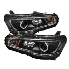 Load image into Gallery viewer, SPYDER 5042231 FITS: Mitsubishi Lancer/EVO-10 08-14 Projector Xenon/HID- LED Halo DRL Blk PRO-YD-ML08-HID-DRL-BK Headlights