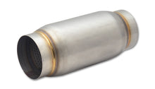 Load image into Gallery viewer, Vibrant 1796 FITS: SS Race Muffler 3.5in inlet/outlet x 9in long Muffler