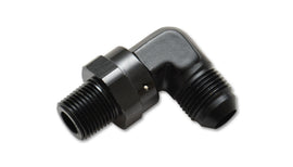 Vibrant 11354 FITS: -6AN to 1/4in NPT Male Swivel 90 Degree Adapter Fitting Fittings