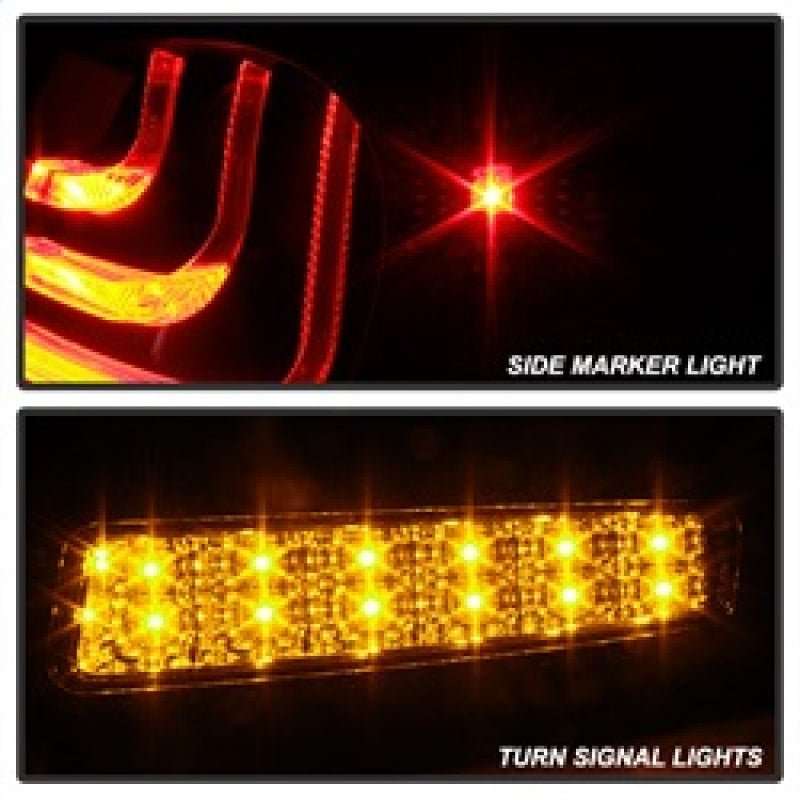 SPYDER 5082596 FITS: 07-11 Lexus GS 350 LED Tail Lights Black ALT-YD-LGS06-LED-BK Tail Lights