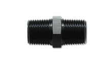 Load image into Gallery viewer, Vibrant 10370 FITS: 1/8in NPT x 1/8in NPT Straight Union Pipe Adapter Fitting Aluminum Fittings