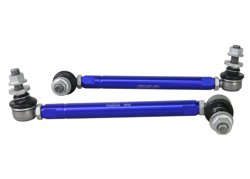 Superpro TRC12200 FITS:SuperPro 2001 Toyota Highlander Limited Front HD Adjustable End Link Set (12mm Studs 254mm-305mm) Sway Bar Endlinks