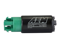 Load image into Gallery viewer, AEM 50-1215 FITS: 340LPH 65mm Fuel Pump Kit w/ Mounting Hooks Ethanol Compatible Fuel Pumps