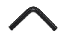 Load image into Gallery viewer, Vibrant 2918 FITS: 4 Ply Reinforced Silicone Elbow Connector 1in ID x 8in Leg 90 Deg Elbow (BLACK) Silicone Couplers &amp; Hoses