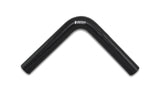 Vibrant 2918 FITS: 4 Ply Reinforced Silicone Elbow Connector 1in ID x 8in Leg 90 Deg Elbow (BLACK) Silicone Couplers & Hoses