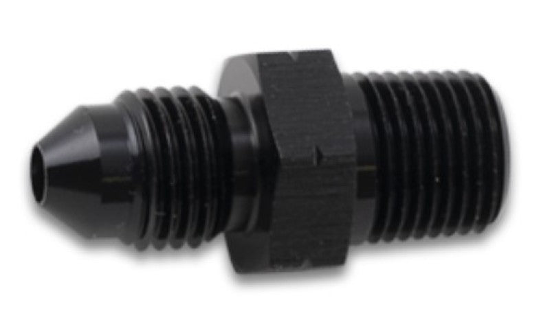 Vibrant 12741 FITS: BSPT Adapter Fitting -8 AN to 3/8in -19 Fittings