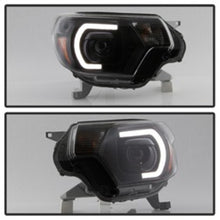 Load image into Gallery viewer, SPYDER 9037542 FITS:xTune Toyota Tacoma 12-15 Headlights Light Bar DRL Black PRO-JH-TTA12-LBDRL-BK Headlights
