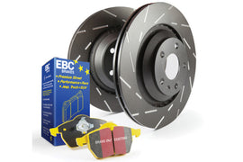EBC S9KF1030 FITS: S9 Brake Pad and Rotor Kit Brake Rotors Slotted
