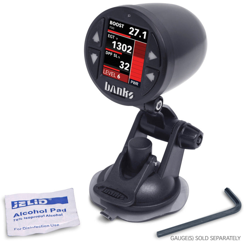 Banks Power 63341 FITS: 52mm Single Gauge Pod Kit w/ Sticky Base Gauge Pods