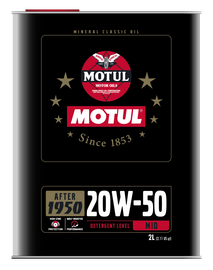Motul 110621 FITS: 20W50 Classic Performance Oil 10x2L Motor Oils