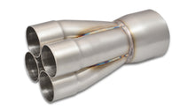 Load image into Gallery viewer, Vibrant 10317 FITS: 4-1 SS Merge Collectors (2-1/4in Inlet Slipover ID 4in Merge Outlet OD) Sold Individually Merge Collectors