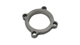 Vibrant 14390 FITS: GT series / T3 Discharge Flange (4 Bolt) with 2.5in Inlet ID Mild Steel 1/2in Thick Flanges