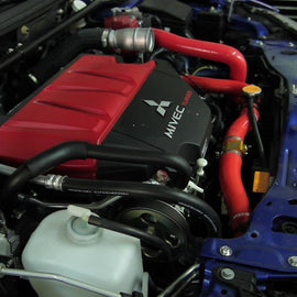 Mishimoto MMHOSE-EVO-10RD FITS: Hoses FITS: Mitsubishi EVO X Red Silicone Hose Kit Hoses