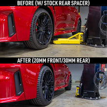 Load image into Gallery viewer, Mishimoto MMWS-005-250BK FITS: Wheel Spacers &amp; Adapters FITS: Wheel Spacers 5x114.3 60.1 25 M12 Black Wheel Spacers &amp; Adapters