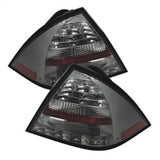 SPYDER 5069986 FITS: Mercedes Benz W203 C-Class 05-07 4DR Sedan LED Tail Lights Smoke ALT-YD-MBZC05-LED-SM Tail Lights