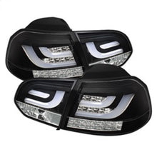Load image into Gallery viewer, SPYDER 5071767 FITS: Volkswagen Golf/GTI 10-13 G2 Type With Light Bar LED Tail Lights Black ALT-YD-VG10-LED-G2-BK Tail Lights