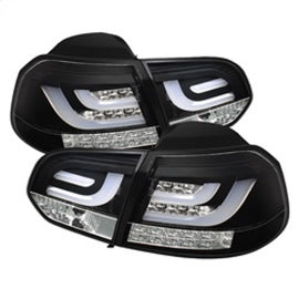 SPYDER 5071767 FITS: Volkswagen Golf/GTI 10-13 G2 Type With Light Bar LED Tail Lights Black ALT-YD-VG10-LED-G2-BK Tail Lights