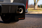 Rally Armor MF89-UR-BLK-WH FITS: 23-25 Toyota GR Corolla Black UR Mud Flap w/White Logo Mud Flaps