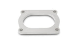 Vibrant T304 SS 4 Bolt Flange for 4in O.D. Oval tubing