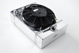 CSF 7065 FITS: Universal Drag Race / Tuck Radiator w/9in Spal Fan 10.5in H x 10in L x 3.6in W Radiators