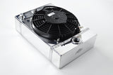 CSF 7065 FITS: Universal Drag Race / Tuck Radiator w/9in Spal Fan 10.5in H x 10in L x 3.6in W Radiators