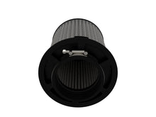 Load image into Gallery viewer, aFe 21-91153 FITS: MagnumFLOW Pro DRY S Universal Air Filter 4in F x 6.5n B x 6.5in T (Inv) x 8in H Air Filters Universal Fit