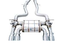Load image into Gallery viewer, AWE Tuning 3025-42070 FITS: BMW F8X M3/M4 SwitchPath Catback Exhaust Chrome Silver Tips