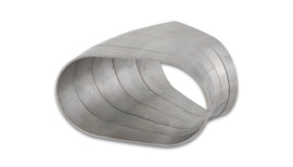 Vibrant 13575 FITS: Horizontal 304 SS Nominal 3 in. Oval / 3.75 in. Centerline Radius, 9 degree/cut -Set of 5 Steel Tubing